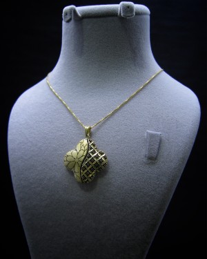 گردنبند تک فیوژن نقره کد A01