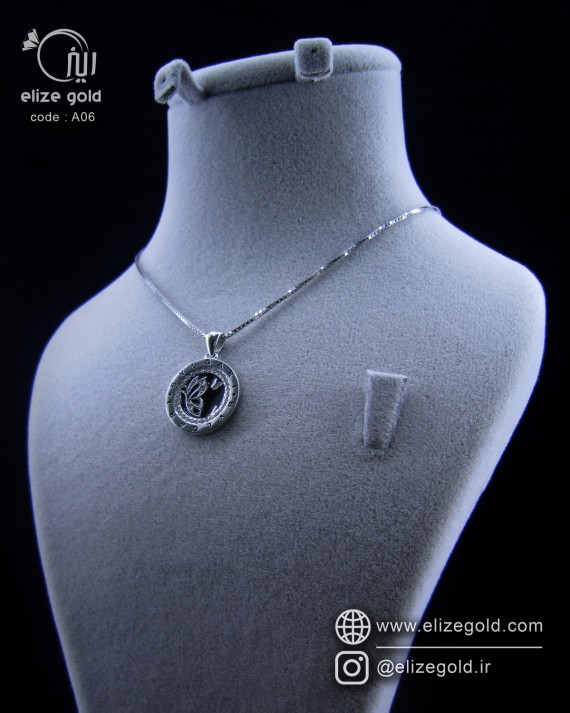 گردنبند تک نقره بولگاری
