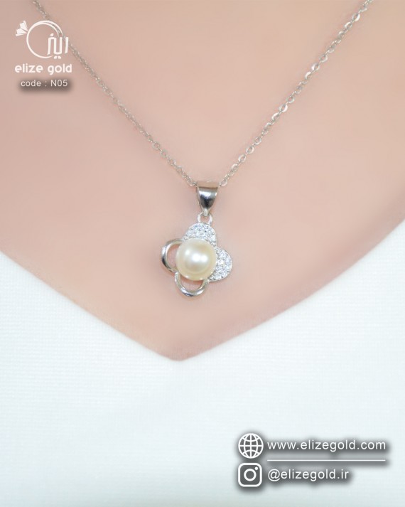 نیم ست نقره نیم ست مروارید