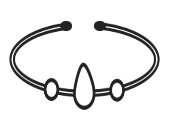 دستبند نقره